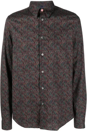 Paul Smith Graphic-print long-sleeve shirt
