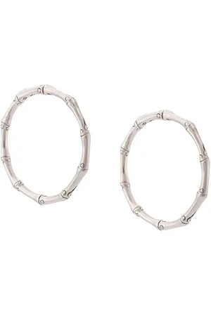 John Hardy Bamboo medium hoop earrings