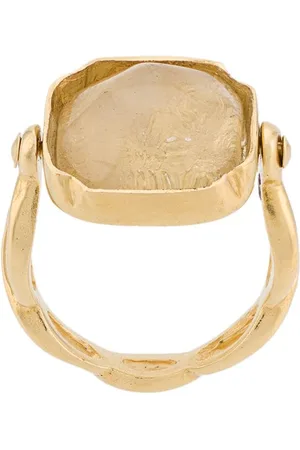 Goossens Square Cabochons ring