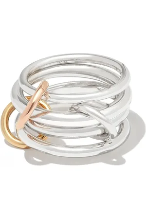 SPINELLI KILCOLLIN 18kt gold and Sagittarius stacking ring