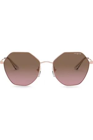 vogue Hexagon frame sunglasses