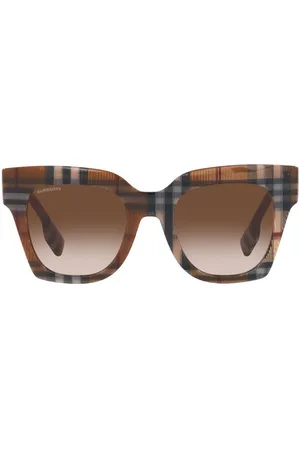 Burberry Kitty check-pattern sunglasses