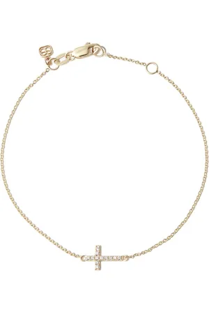 Sydney Evan 14kt yellow diamond bracelet