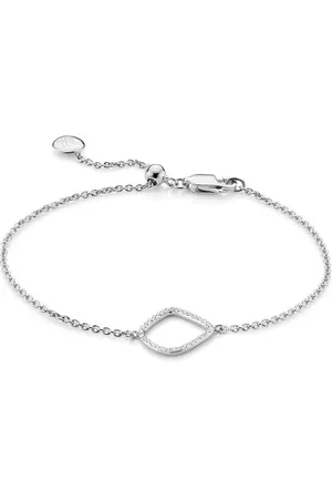 Monica Vinader Riva Diamond Kite Chain bracelet