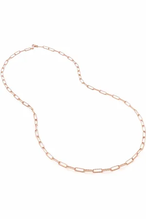Monica Vinader Alta-textured-chain necklace