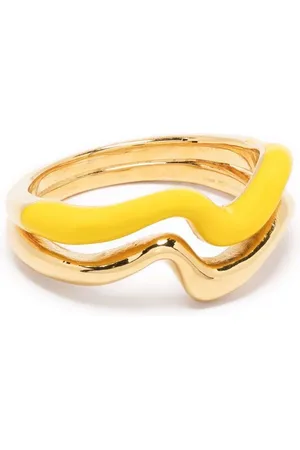 Missoma Squiggle double ring