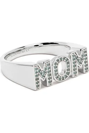 Maria Black Mom crystal-embelished ring