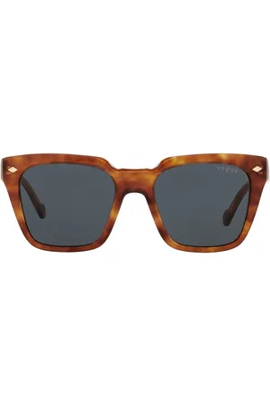 vogue Tortoiseshell-effect square-frame sunglasses