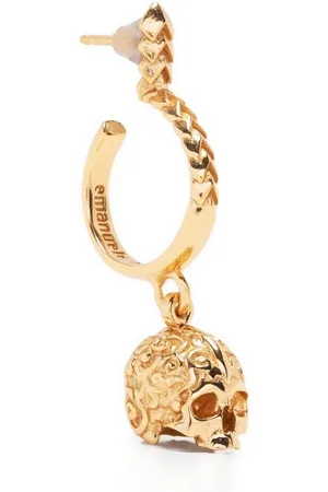 EMANUELE BICOCCHI Skull pendant earring