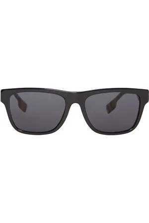 Burberry Vintage check detail square frame sunglasses