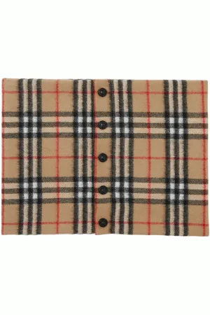 Burberry Vintage Check-pattern cashmere snood