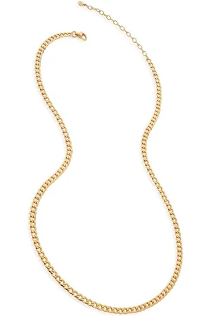 Monica Vinader Flat Curb chain necklace