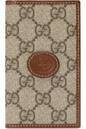 Gucci Gucci Print Leather bi-fold Wallet - Farfetch