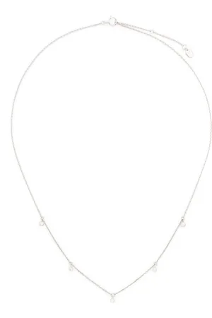 Maria Black 14kt white gold Moreno diamond necklace