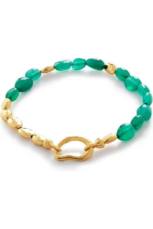 Monica Vinader Rio vermeil beaded bracelet