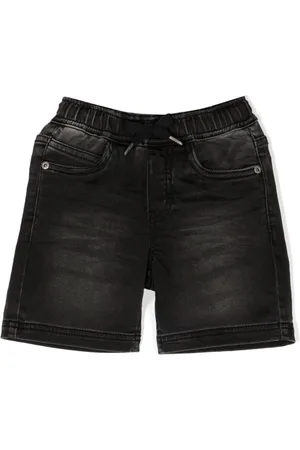 Molo Cotton-blend denim shorts