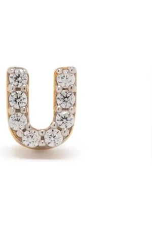 Missoma Initial single stud earring