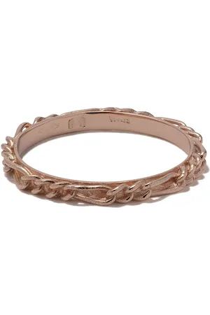 WOUTERS & HENDRIX 18kt rose gold Figaro Chain ring