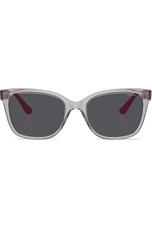 vogue Translucent-design square-frame sunglasses