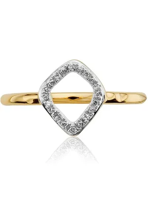Monica Vinader Riva Mini Kite Stacking Diamond ring