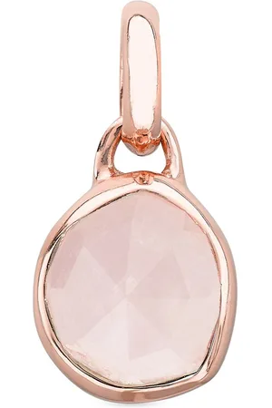 Monica Vinader Siren mini bezel pendant charm