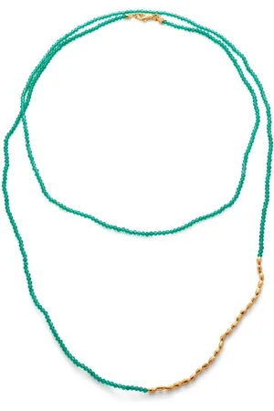 Monica Vinader Mini nugget beaded necklace