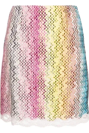 Missoni Zigzag woven miniskirt
