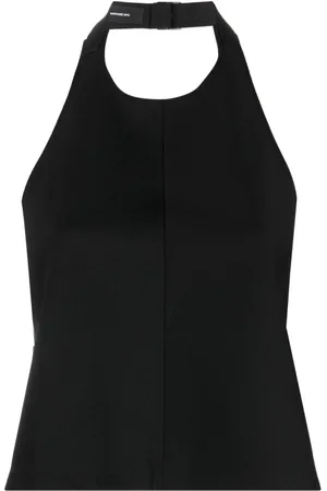 WARDROBE.NYC Halterneck wool top