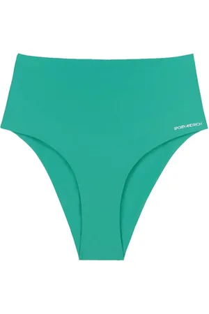 Sporty & Rich Jane logo-print bikini bottoms