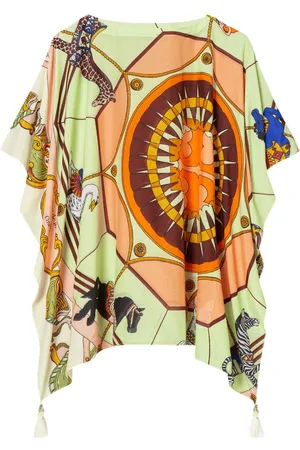 Cotton silk gazar tunic shirt - Tory Burch - Women