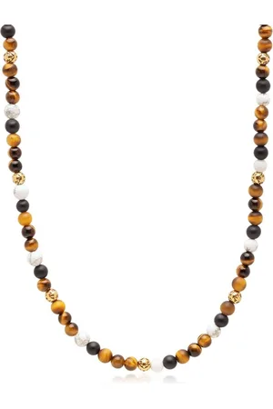 Nialaya Beaded gemstone necklace