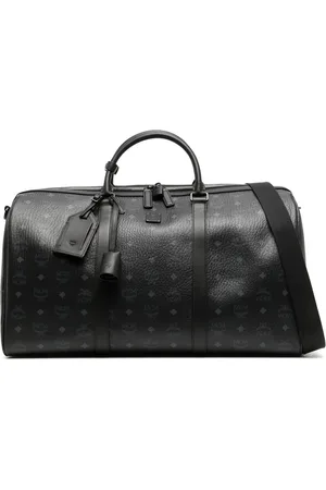 Mcm Ottomar Large Weekend Travel Bag in Black