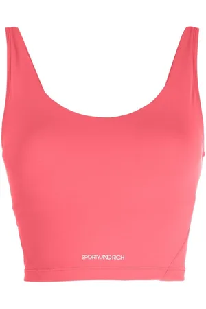 Sporty & Rich N.03 cropped tank top