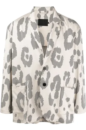 Off-Duty Animal-pattern blazer