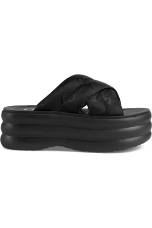 Gucci platform best sale flip flops