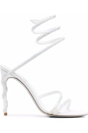 RENE CAOVILLA Cecile rhinestone sandals