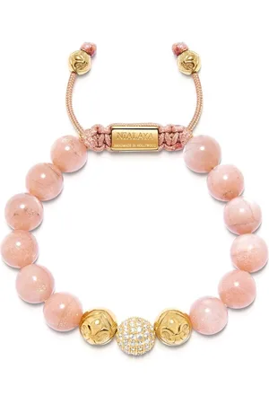 Nialaya Crystal-embellished beaded bracelet