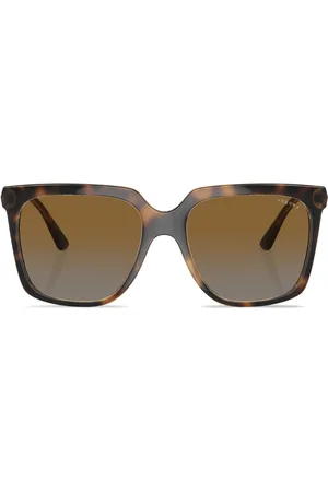 vogue Tortoiseshell-effect square-frame sunglasses