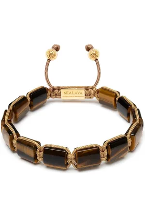 Nialaya Gemstone-embellished beaded bracelet