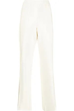 GOODIOUS Split-cuff straight-leg trousers