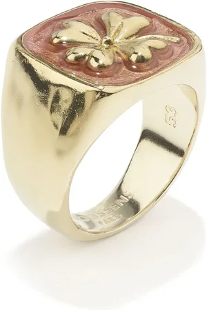 Goossens Talisman clover signet ring