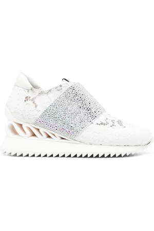 LE SILLA Jackie crystal-embellished sneakers
