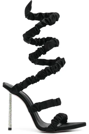 LE SILLA Fedra 120mm satin sandals