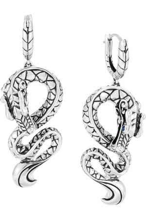 John Hardy Legends Naga sapphire drop earrings