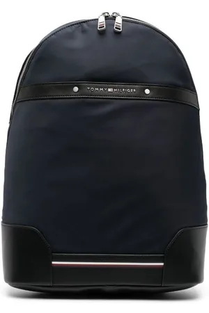 Tommy Hilfiger Central Repreve logo-lettering backpack