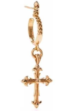 EMANUELE BICOCCHI Fleury cross charm single earring