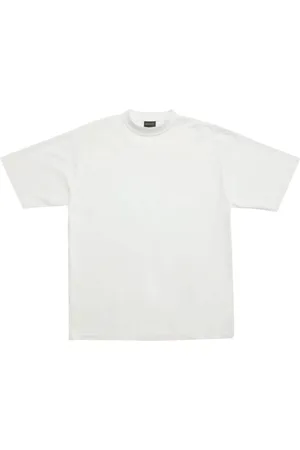 Balenciaga Embroidered-logo cotton T-shirt