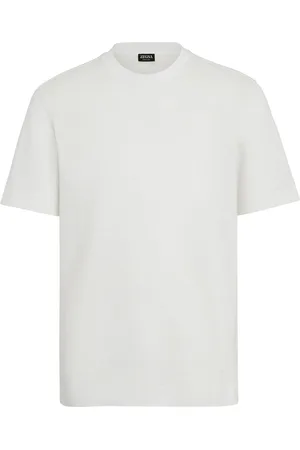 Ermenegildo Zegna Short-sleeve linen T-shirt