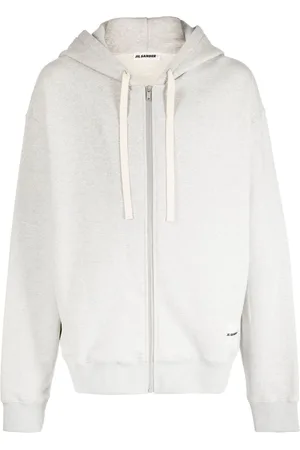 Jil Sander Logo-patch cotton cardigan