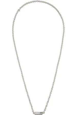 Le Gramme Sterling Segment cable-chain necklace